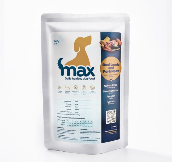 ​​MAX QUINOA LAMB & PORK x 907 gr - Image 2