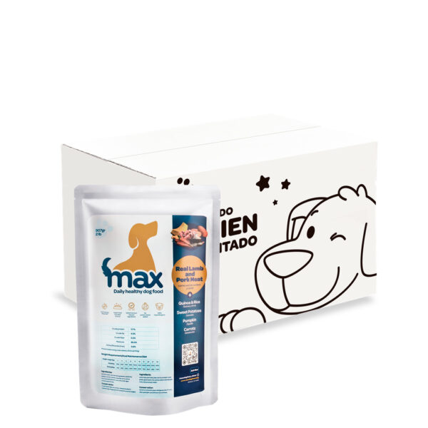 MAX QUINOA LAMB & PORK x 907 gr