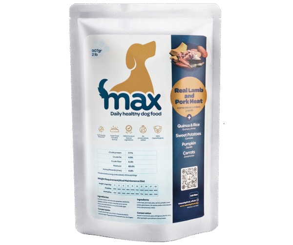 ​​MAX QUINOA LAMB & PORK x 907 gr